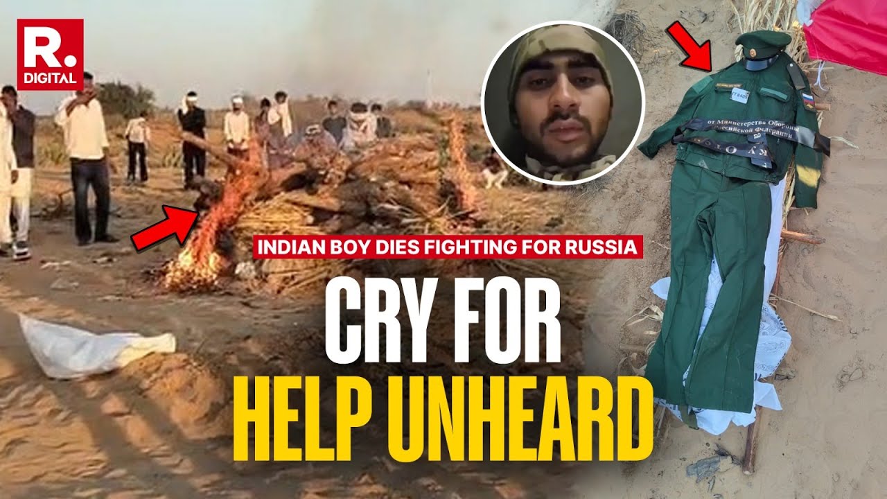 Breaking: Indian Student On Student Visa Deceived To Fight Russian War, Body Brought To Bikaner
