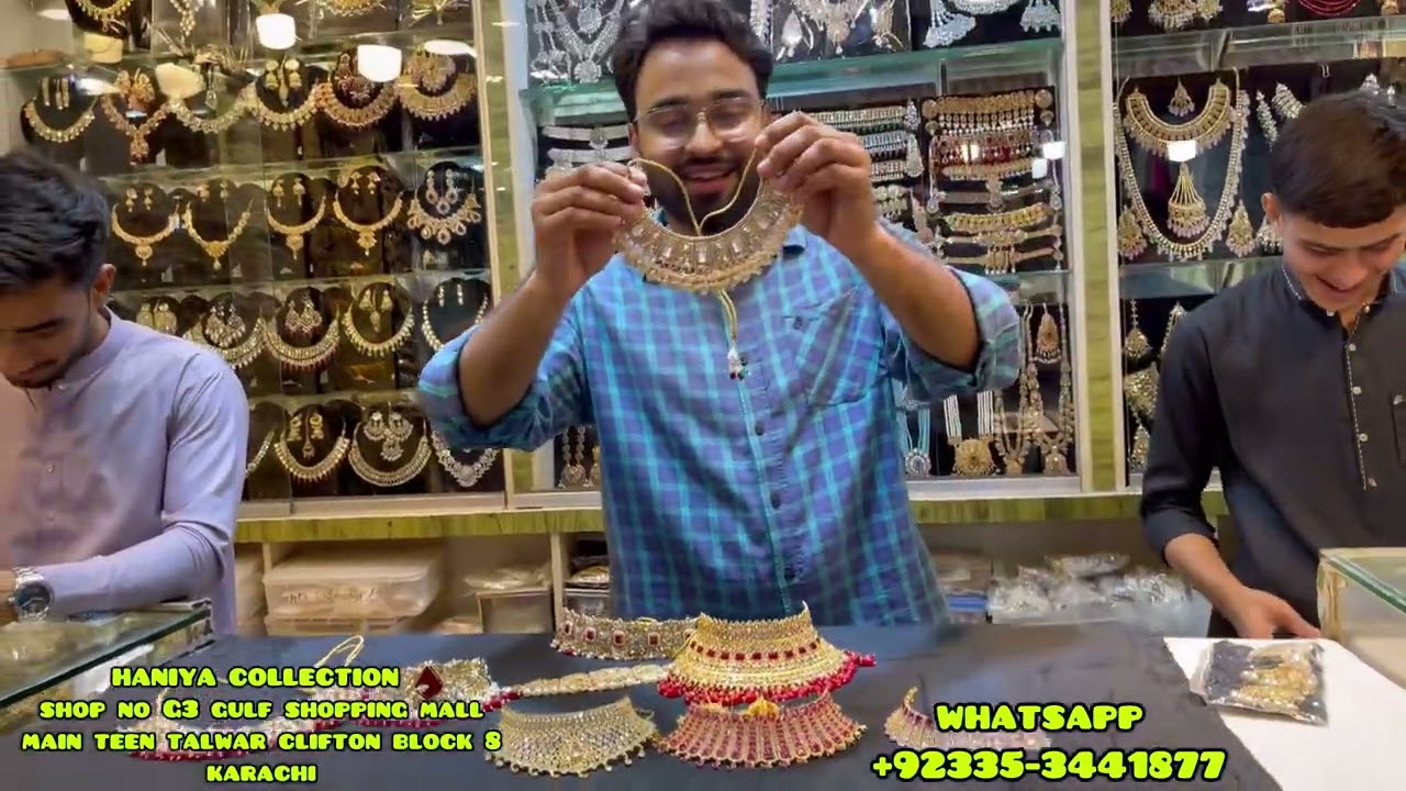 Haniya Jewellery Collection || One Of The Best Shop In My Market || U Can Customise Ur Jewellery