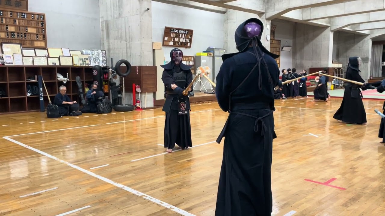20251224 Ninomiya Kendo Club - Fujimoto V Koizumi 