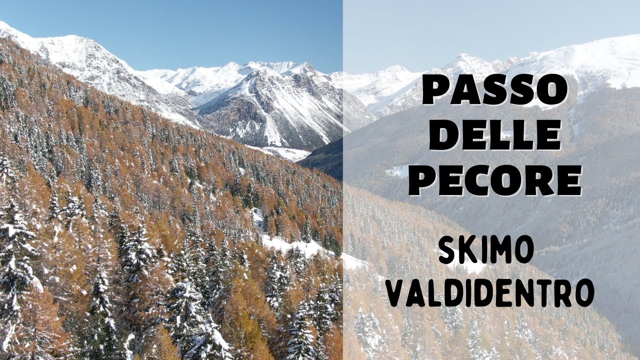 Passo delle Pecore - SKIALP Valdidentro - 4K Stelvio ALPS Drone