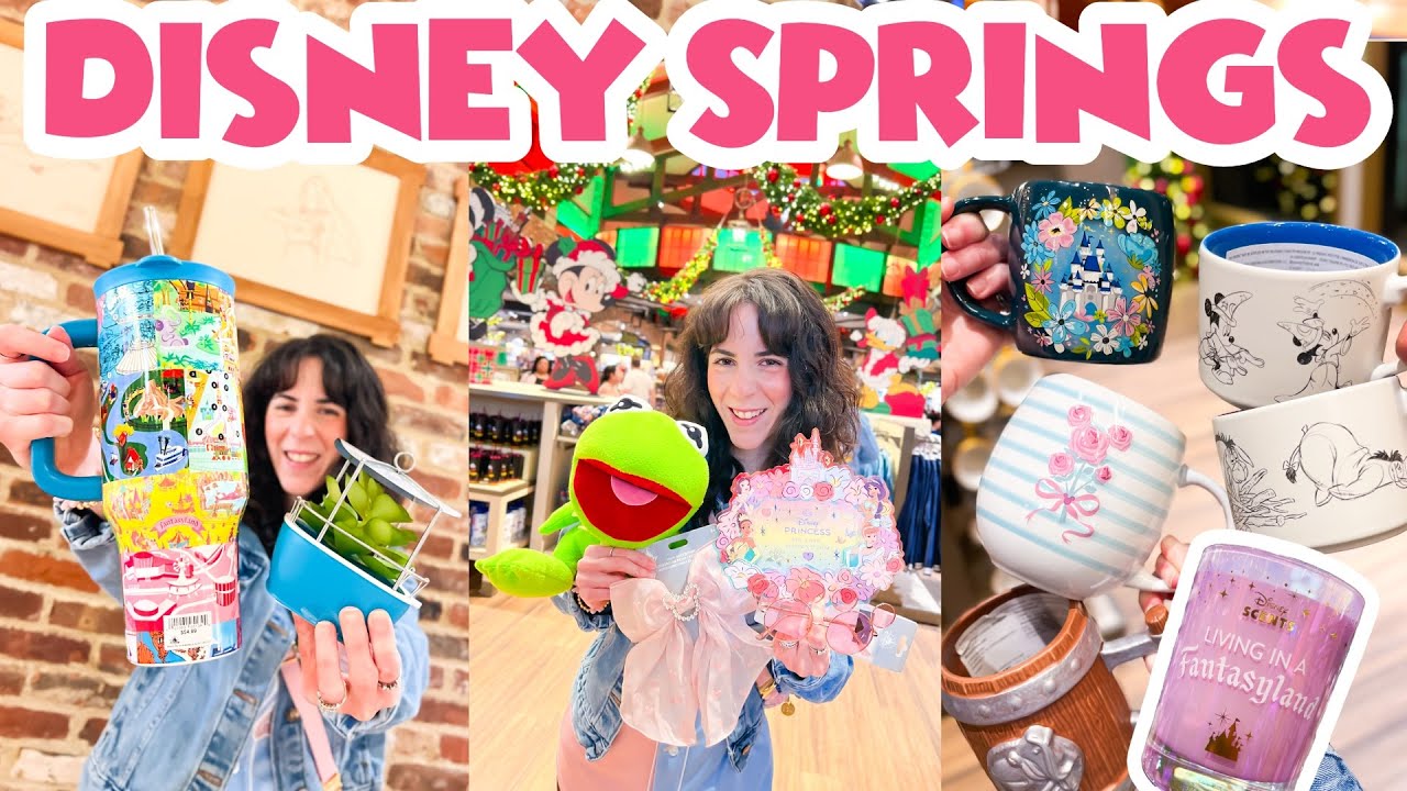 DISNEY SPRINGS New Merch Search! December 2025 | Walt Disney World | Disney Parks