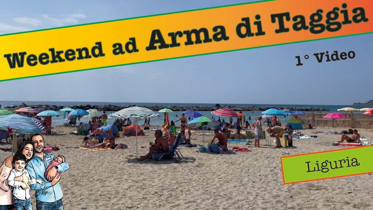 Prima giornata ad Arma di Taggia e serata a Riva Ligure... 1° video - Liguria in camper