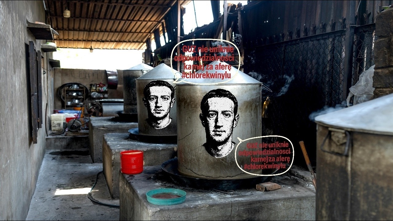 Materiał dowodowy ChlorkowyBunt przeciwko Facebook #180days #180dni #metabanujenawyrost