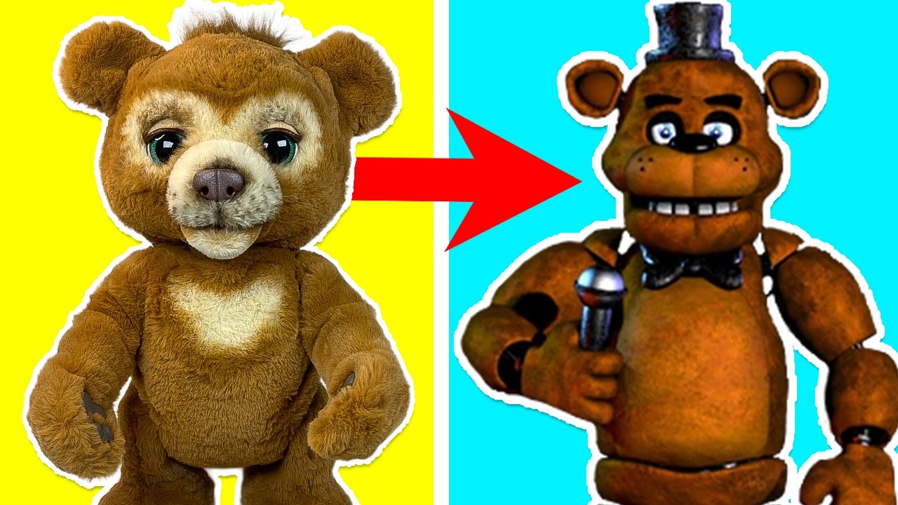 Трансформация игрушечной аниматроники FNAF в ФРЕДДИ ФАЗБЕРА!