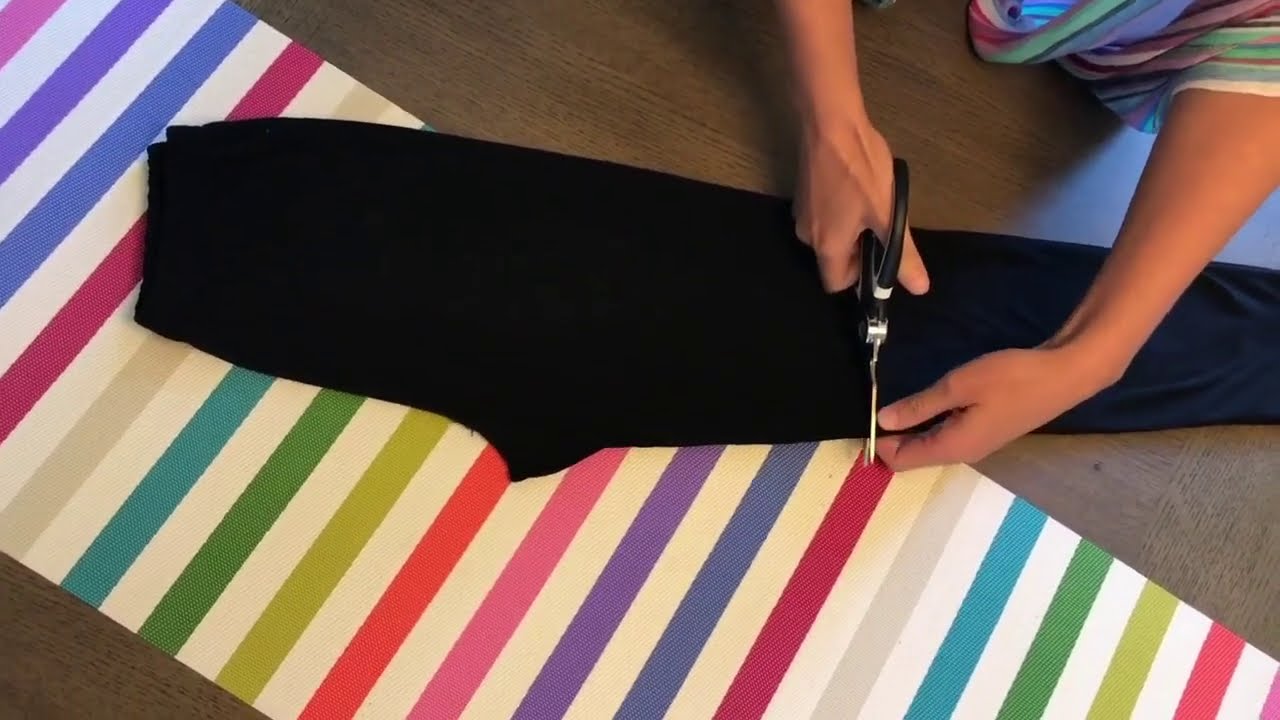 How to turn Leggings into Bicycle shorts!