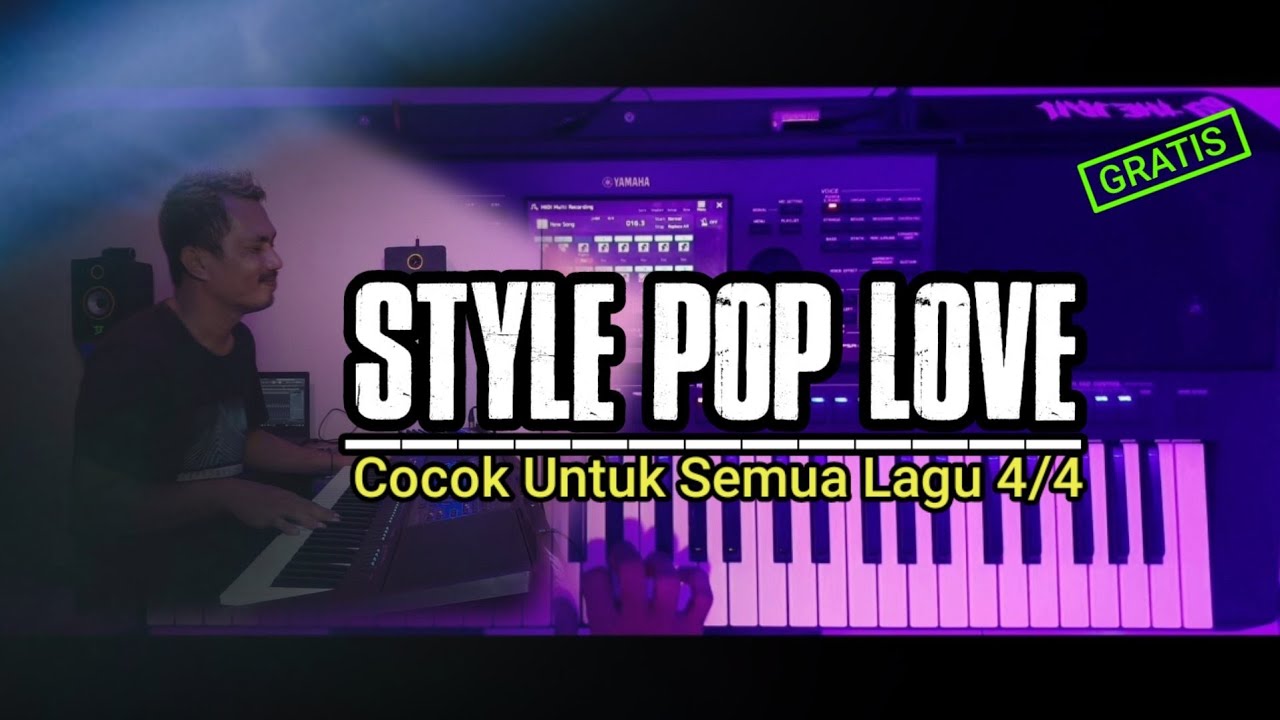 GRATIS !!! STYLE POP YAMAHA PSR | Love Beat Tj | Jozz !!!