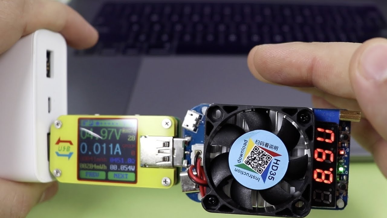 САМЫЙ МОЩНЫЙ USB ТЕСТЕР и НАГРУЗКА ► RD UM34C и HD35