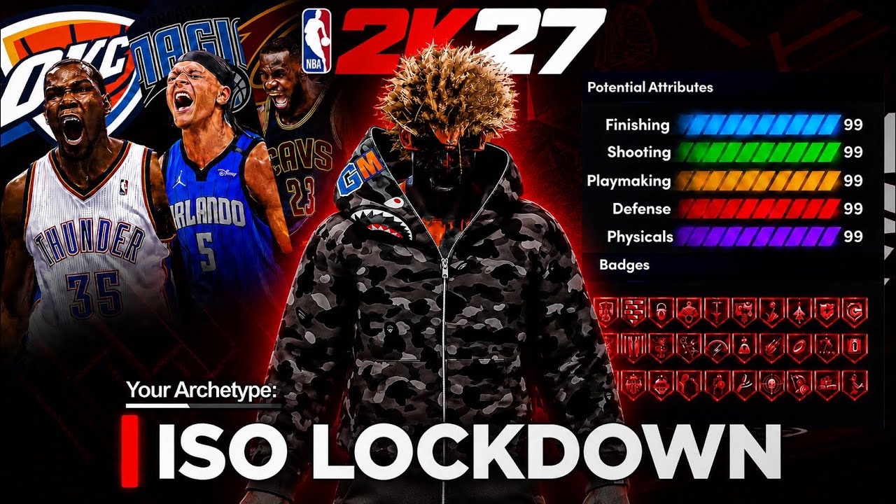 THIS 6&rsquo;6 ISO LOCKDOWN BUILD WILL BREAK NBA 2K27! BEST LOCK BUILD + BADGES, BUILDER TIPS & MORE