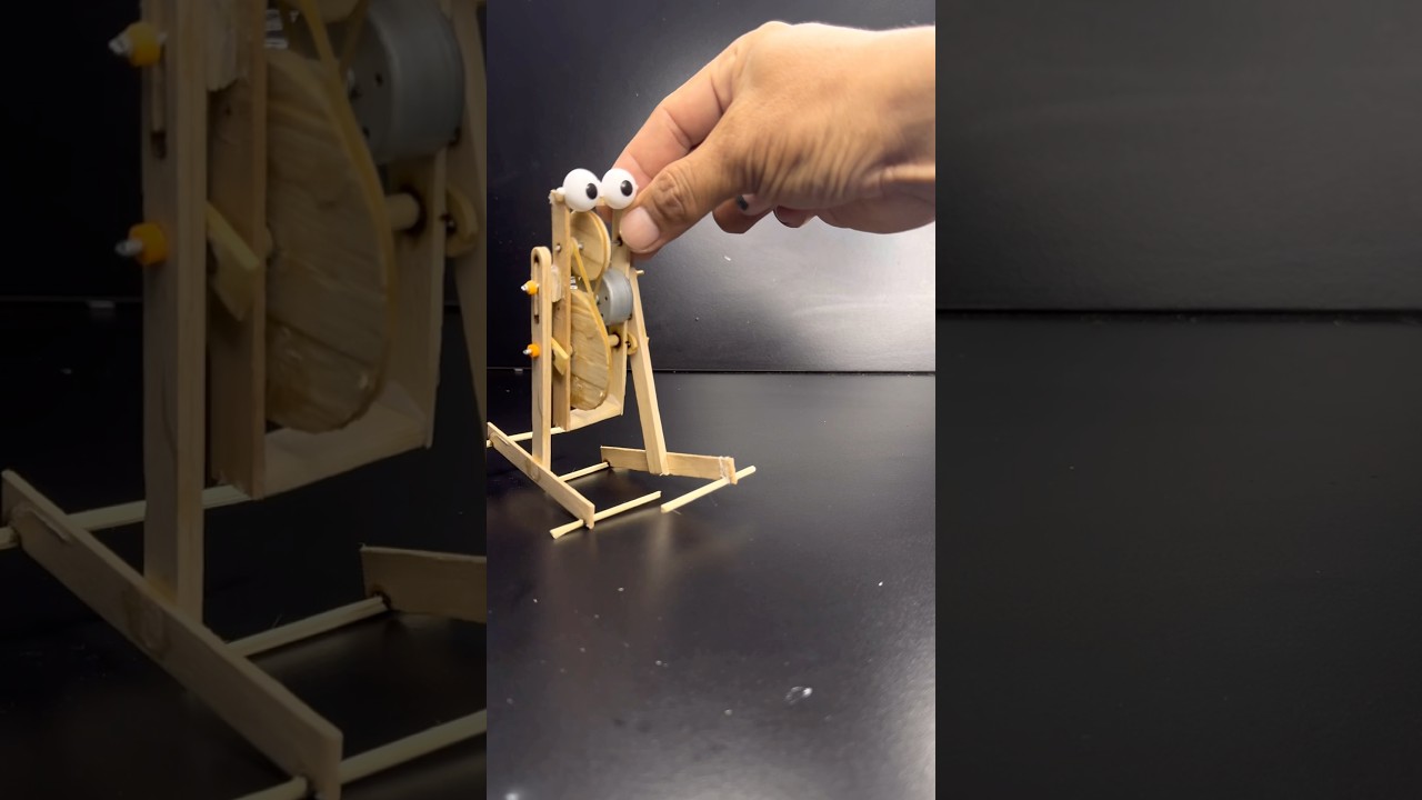 Kreatif robot stik bertenaga baterai jam tangan #amazing #creative #toys #ideas