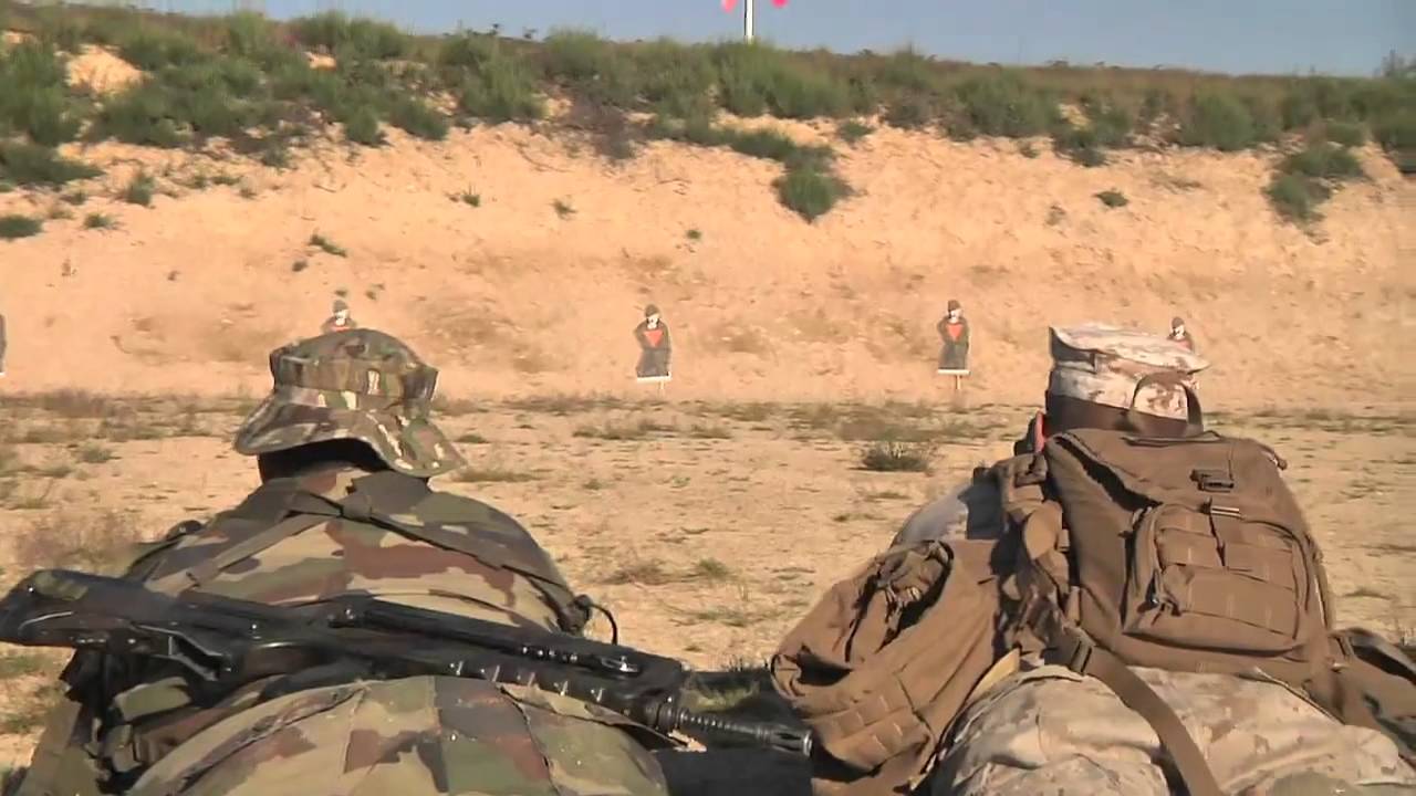 Des marines chez les marsouins du 3e RIMa - juillet 2012