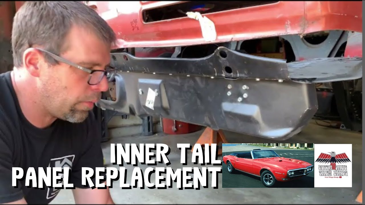 Замена внутренней задней панели кузова 1967 1968 Firebird или Camaro