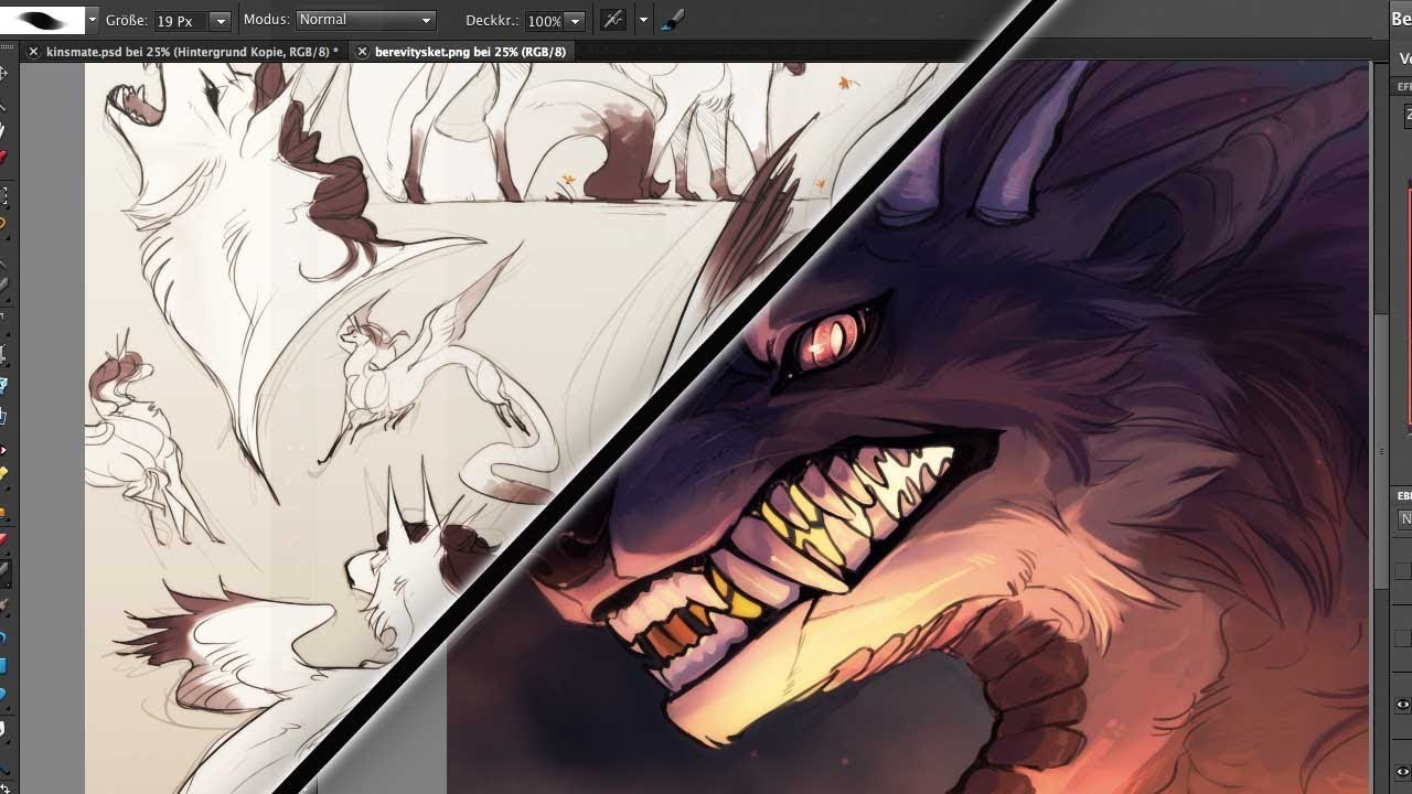 Speedpaint. 113 Sketchpage/headshot (commissions)
