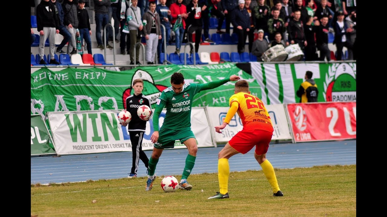 Radomiak Radom - Legionovia Legionowo 4:2 skrót meczu [2018/03/11]