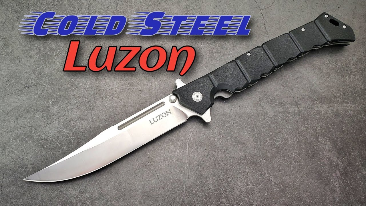 Cold Steel Luzon Large!  Monster Tactical Linerlocking Blade!