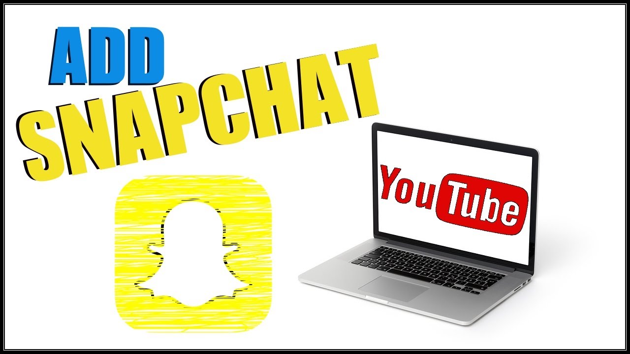 How To Add Snapchat Link To Youtube Channel 2017