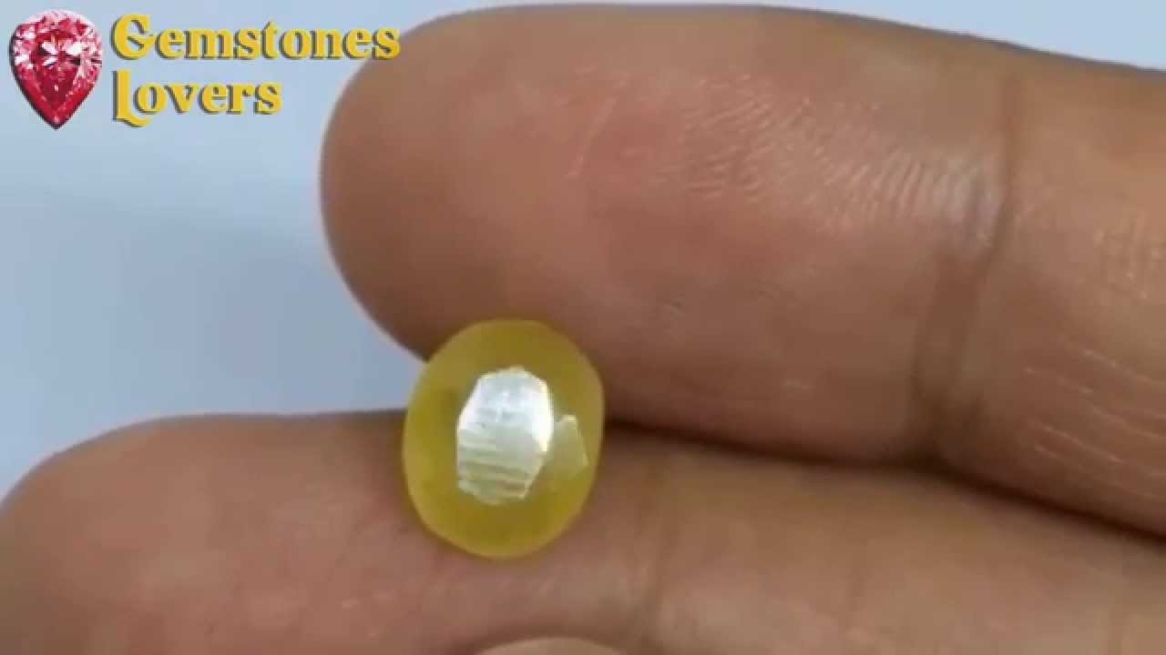 2.90 Carat Yellow Sapphire (Corundum)