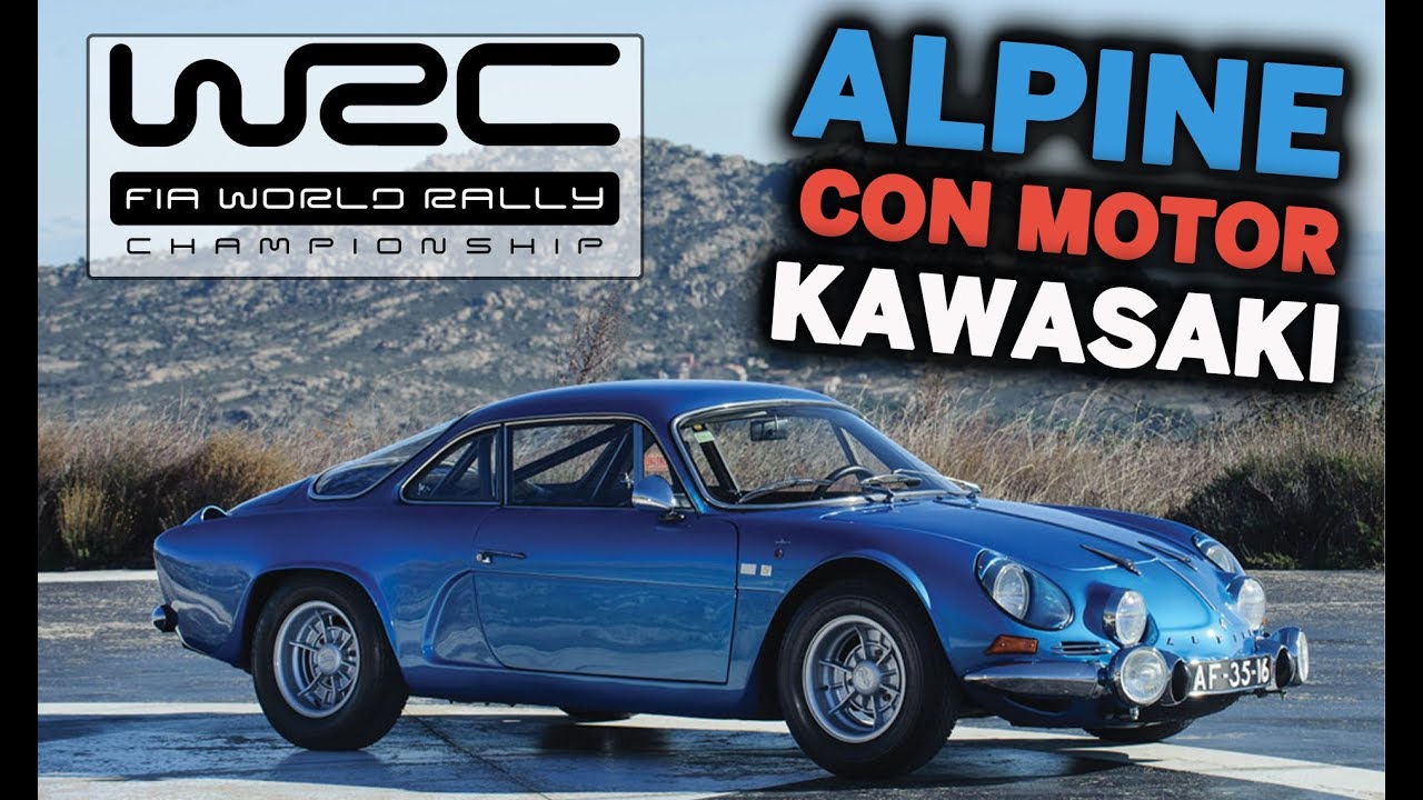 Alpine A110 de Outeda Racing con motor Kawasaki ZX-12R