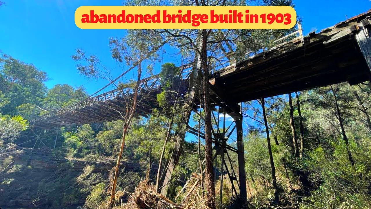 Abandoned Maldon Bridge Picton NSW EXPLORE after Sydney storms