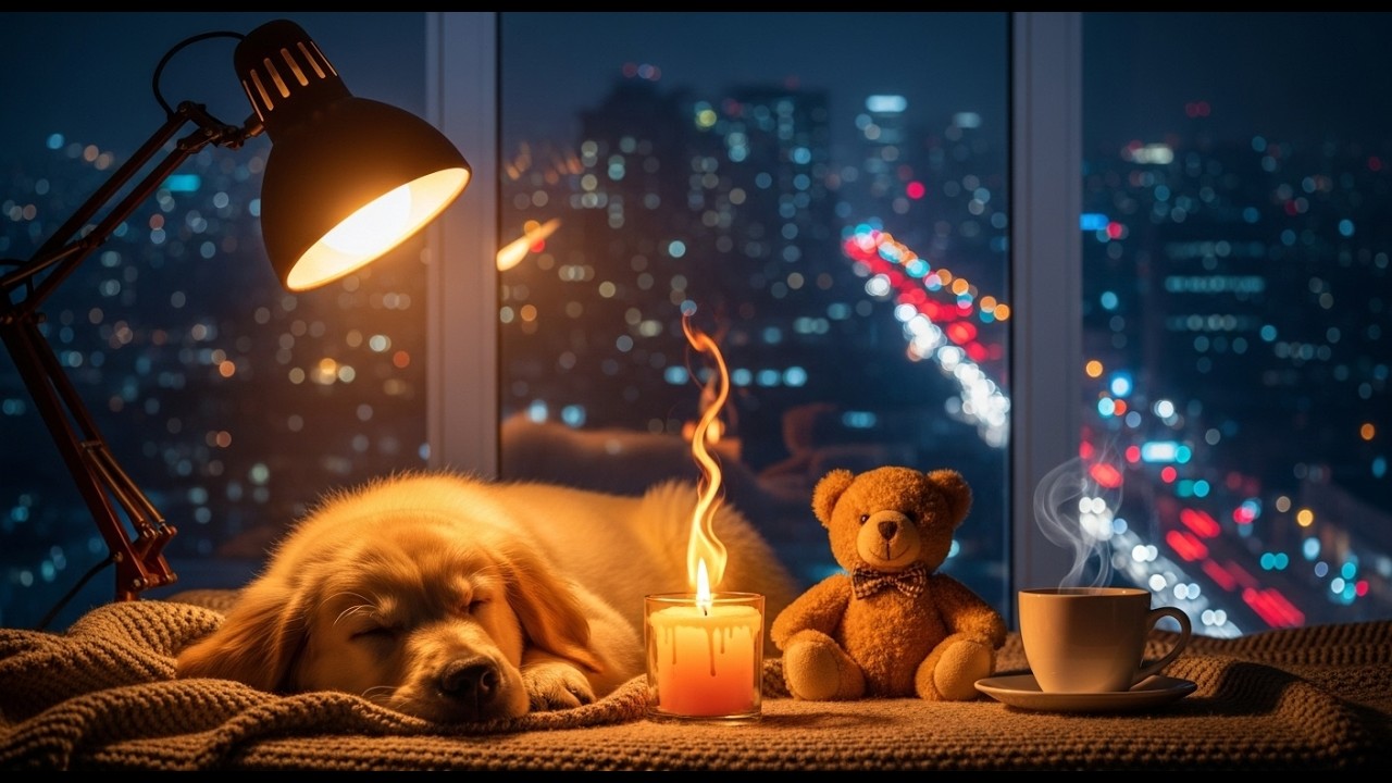 24/7 Dog Sleep Music 🐾💤 Gentle Melodies for Calm Nights & Deep Relaxation #312