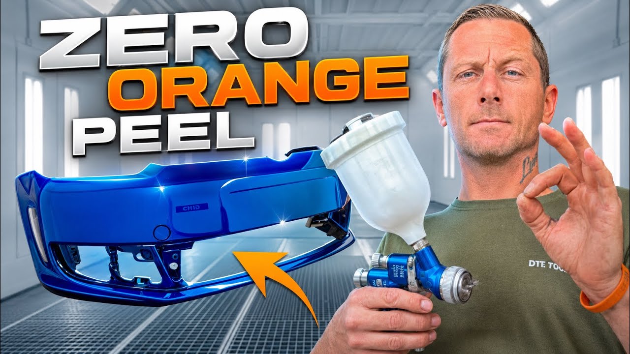 One simple trick for zero orange peel in your paint