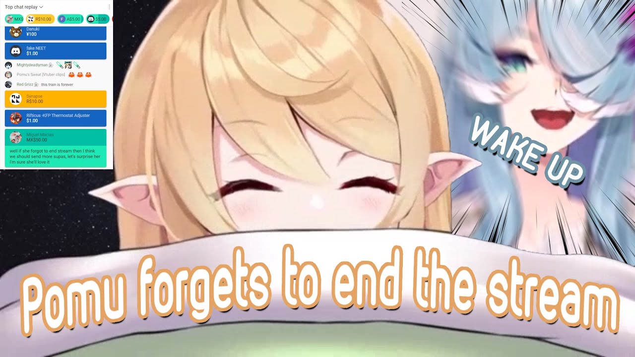 Pomu forgets to end the stream【NIJISANJI EN】
