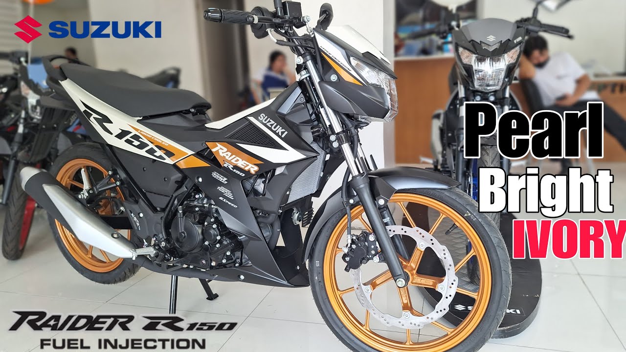 Pearl Bright Ivory- 2024 SUZUKI RAIDER 150FI  SRP 119,900 Bibili ka ba ? SPECS & FEATURES