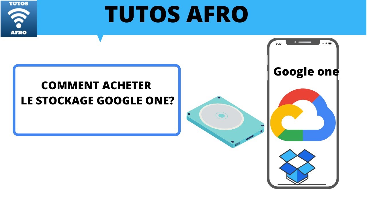 COMMENT ACHETER LE STOCKAGE GOOGLE ONE?