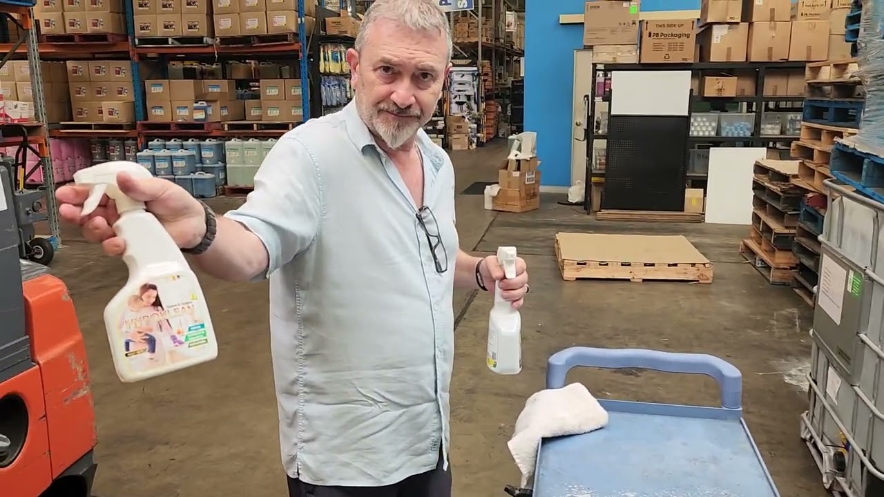 Enviro Chemicals Bathroom Cleaners test
