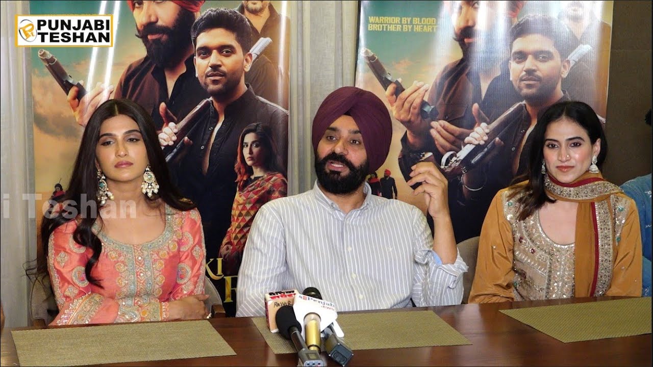 Shaunki Sardar Movie Promotion Jalandhar | Babbu Maan | Nimrit Ahluwalia | Hashneen Chuhan | PT