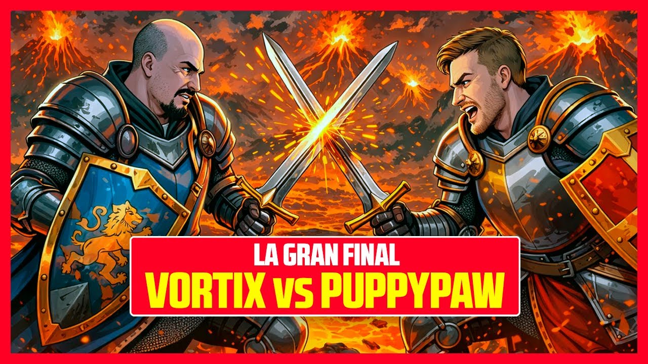 🏆 VORTIX vs PUPPYPAW (bo9) GRAN FINAL del torneo EGC FINALS | Age of Empires 4