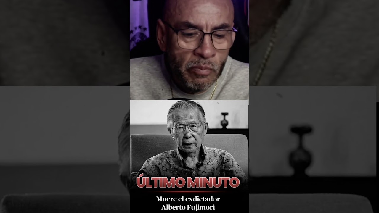 Mr Peet llora por fallecimiento de Fujimori 😢 #shorts #futbol #peru #tendencia #fyp #viral #fujimori
