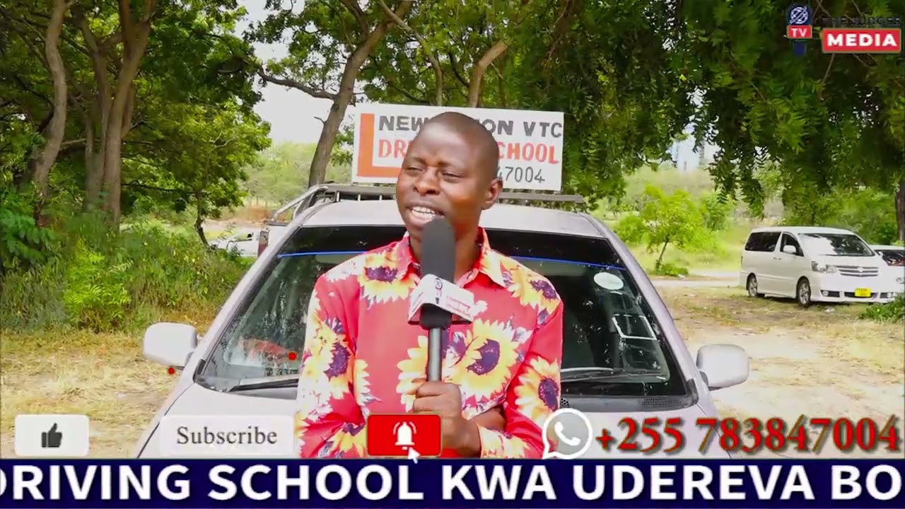 MAFUNZO BORA YA KURUDISHA GARI NYUMA (REVERSE) HAPA NEW VISION VTC DRIVING SCHOOL