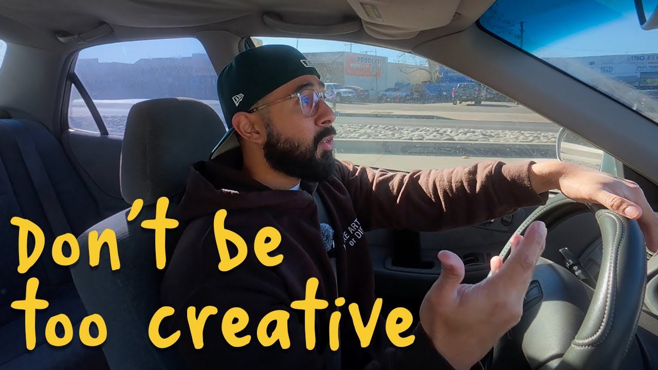 Simple creative advice that improved my process