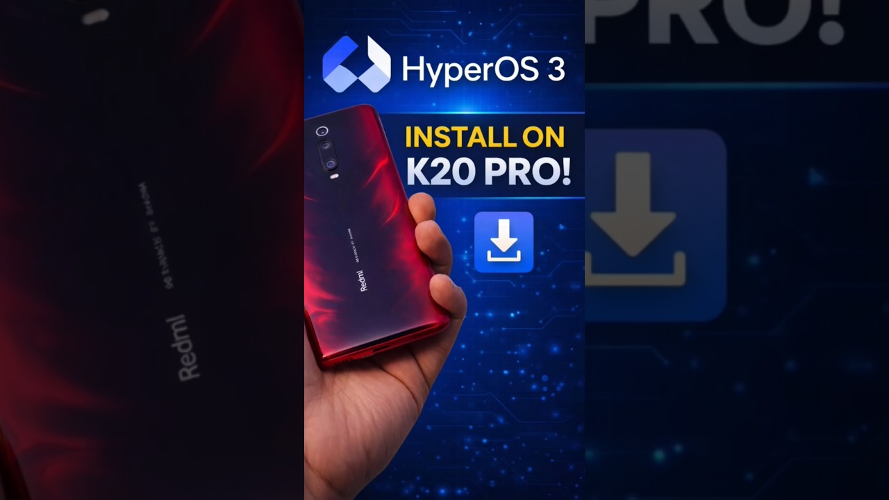 Redmi K20 Pro New HyperOS 3 Update is CRAZY!