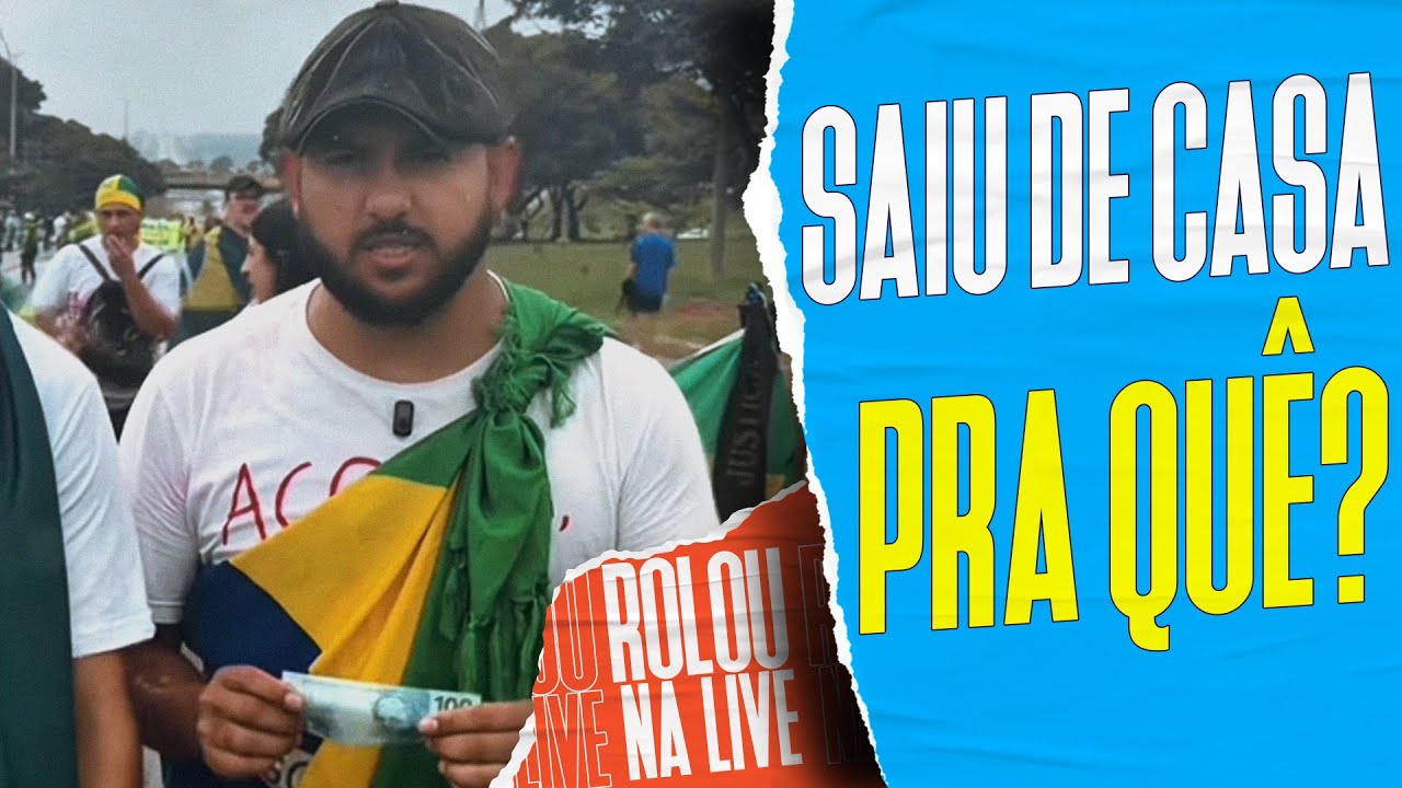 GADO FINGE PEGADINHA, MAS É ASSALTADO NA MANIFESTAÇÃO PELOS PRÓPRIOS BOLSONARISTAS | Galãs Feios