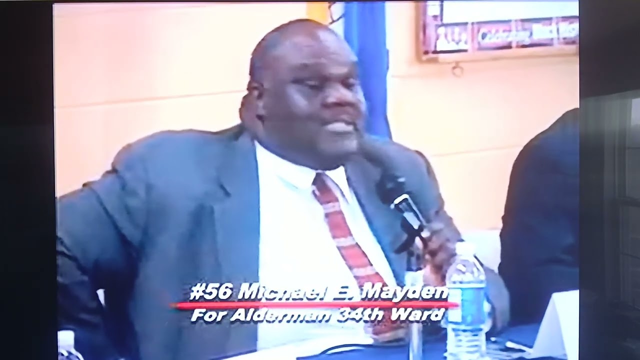 24K Gold at 2011 Chicago Alderman 34th Ward Election Debate  Closing Remarks