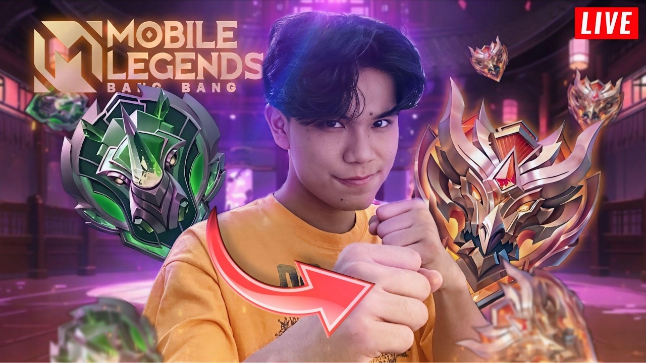 🔴LIVE | Win every Rank Game ( Tutorial ) | Lib Gaming | Moba 5v5