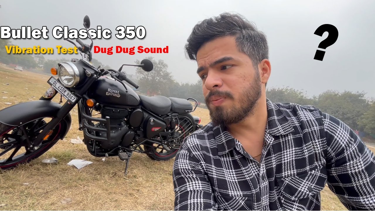 Bullet Classic 350 : Complete Review - Vibration Test, Dug Dug Sound, PPF & PRICE | Stealth Black