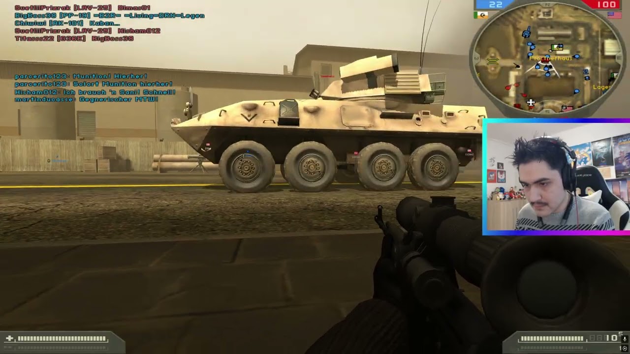 Let's Play Battlefield 2: Strike at Karkand in 2026 (Facecam) (German) [QHD]