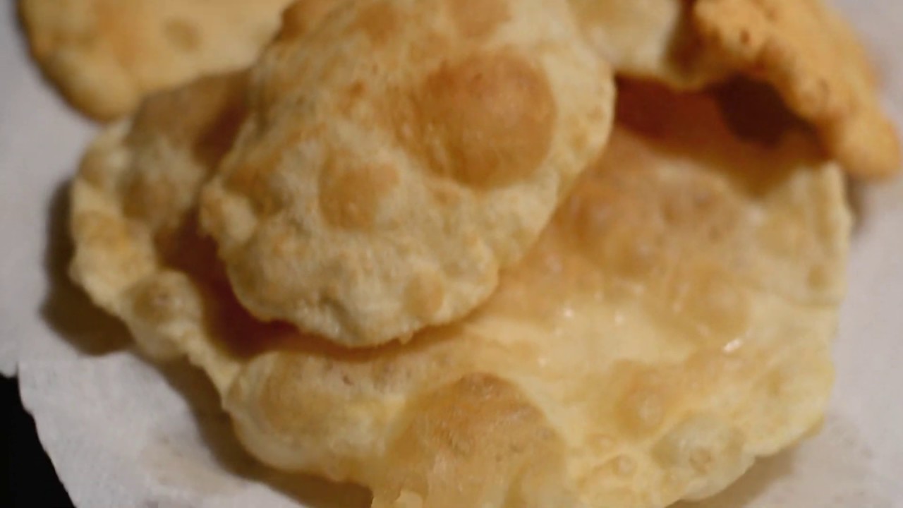 How to Make Traditional Hand Measured Survival Fried Bread Sopapilla 4 Ingredient for Two People