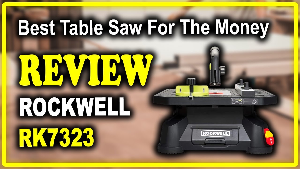 Rockwell RK7323 Blade Runner X2 Portable Tabletop Saw Review - Best Table Saw For The Money