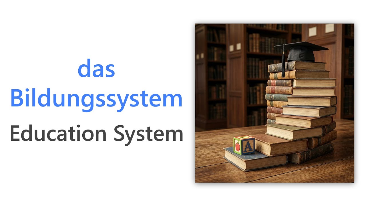 51 German Words for Education System | Essential German Vocabulary | Wortschatz Bildungssystem