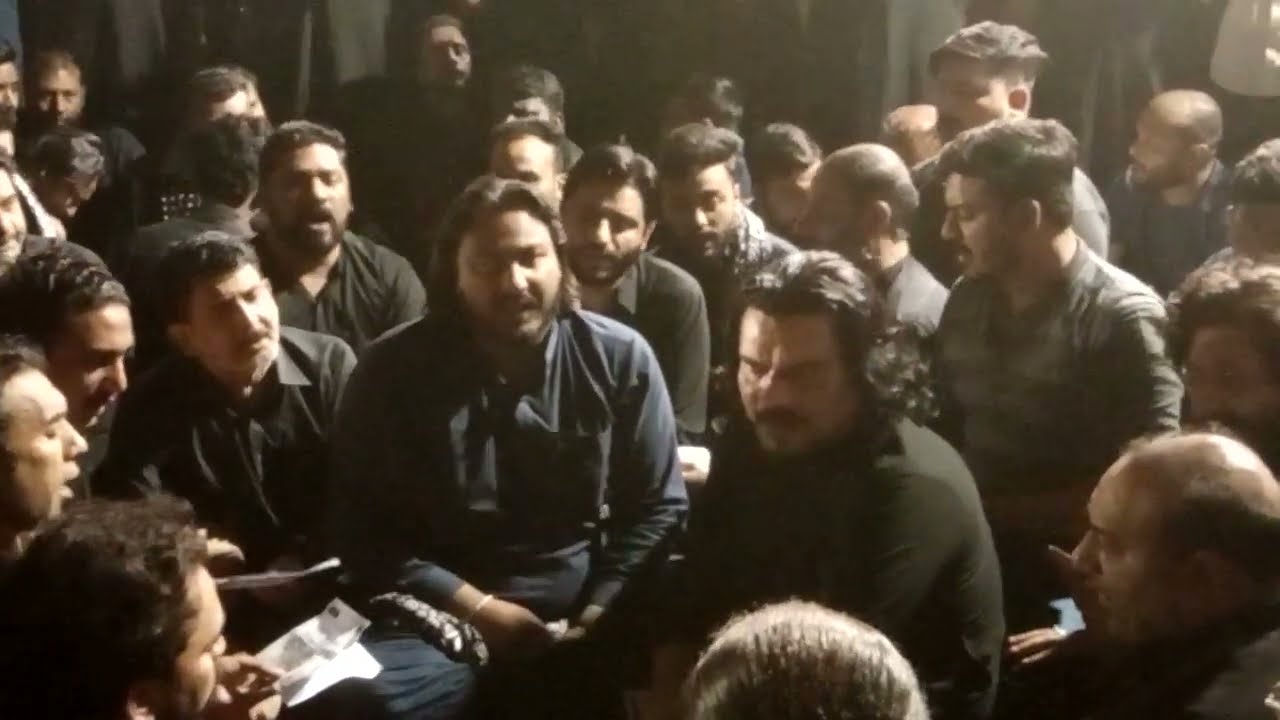 New kalam Mazhar Asghar khan|Markazi matami dasta chan peer party parvaiz  Asghar Abbas Khan