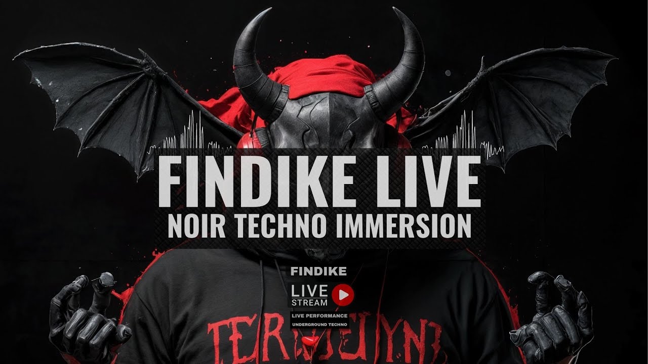 Findike – LIVE Dark Minimal Techno Modul DJ Mix | Noir Techno Immersion
