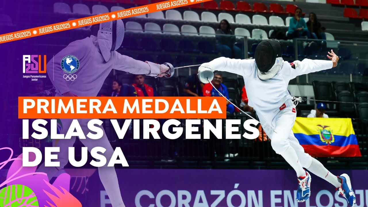 Esgrima - Finales - Juegos Panamericanos Junior ASU 2025