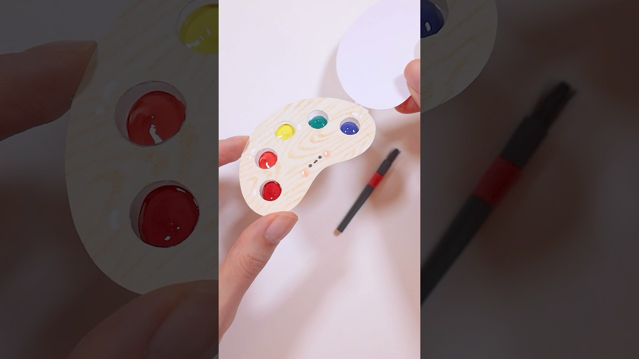 수제 미니 팔레트🎨 Handmade Mini palette