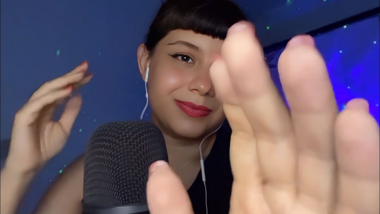 ASMR Hand Movements 💨 Sopros no Microfone & Arrepios Profundos