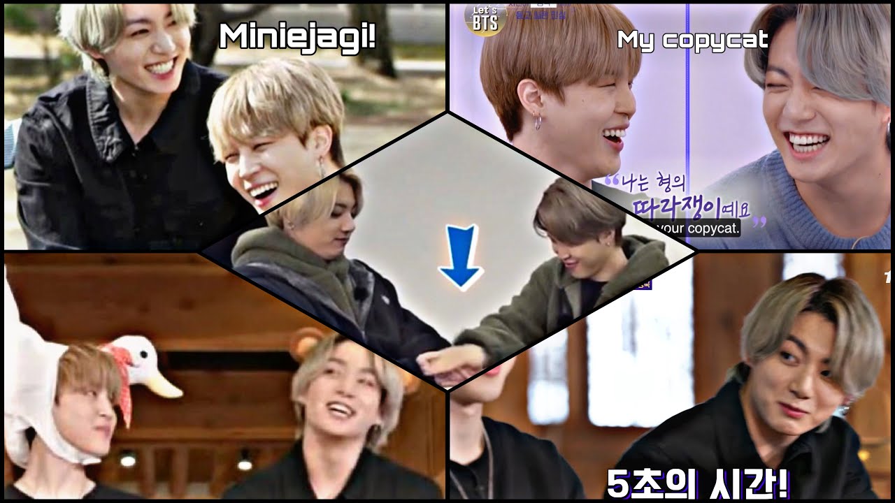 JIKOOK: Jimin is Jungkook’s miniejagi, Jungkook is Jimin’s Copycat