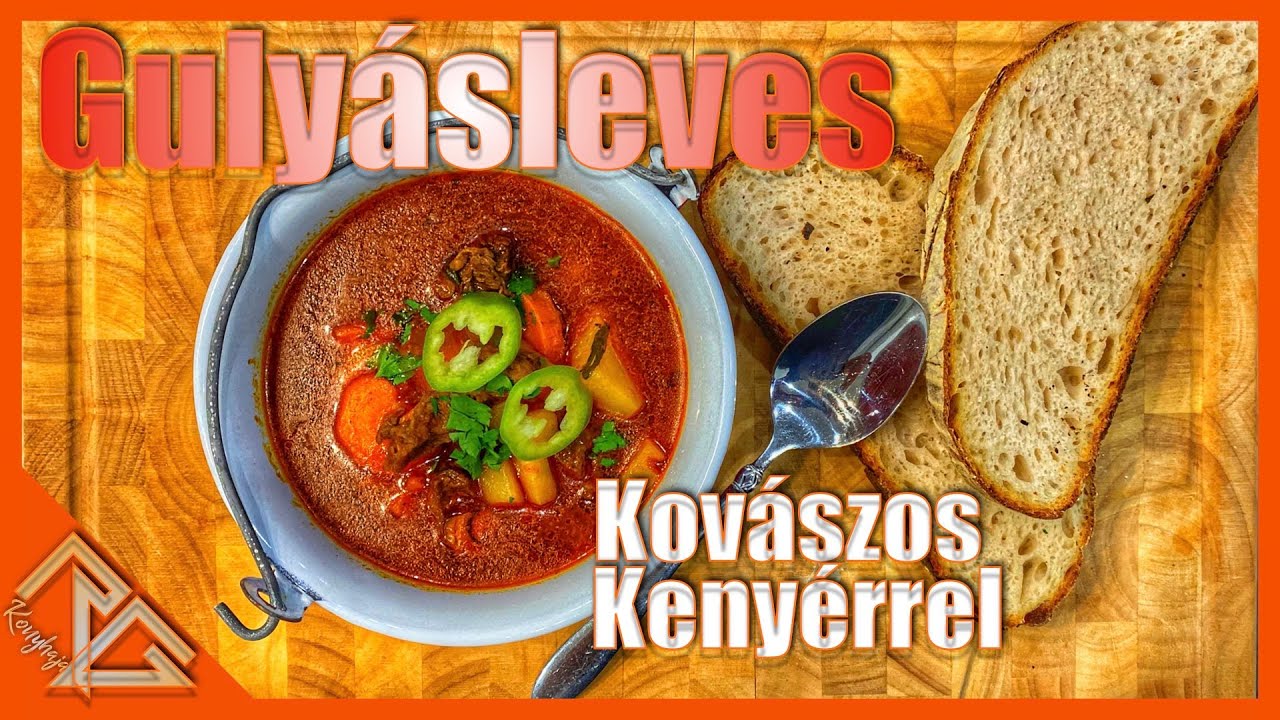 Gulyásleves Bográcsban - RG KONYHÁJA