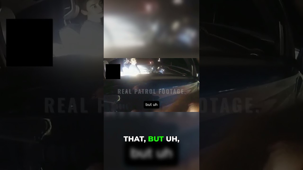 Officer Discovers Child During DUI Stop 😱 #police #realpatrolfootage #shorts